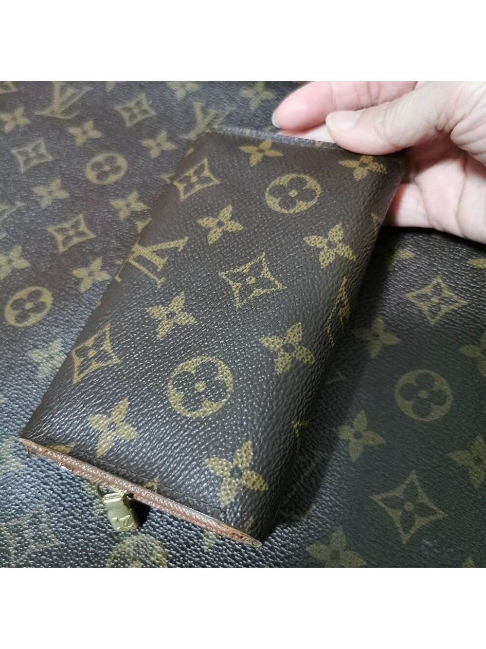AUTHENTIC Vintage Louis Vuitton Monogram Pochette Porte Monnaie Credit Wallet - Picture 3 of 13